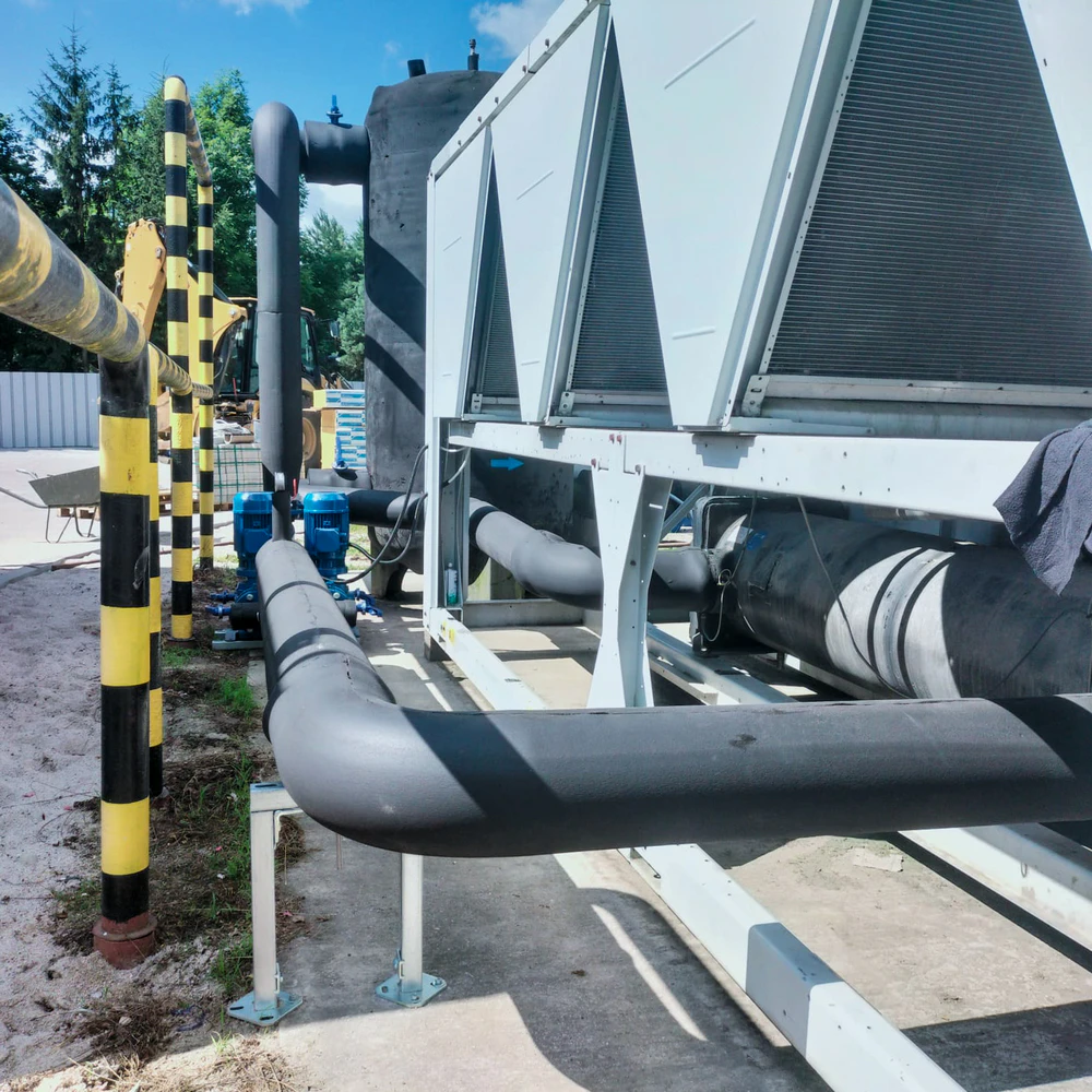 Zamrażarki płytowe – instalacja rurowa